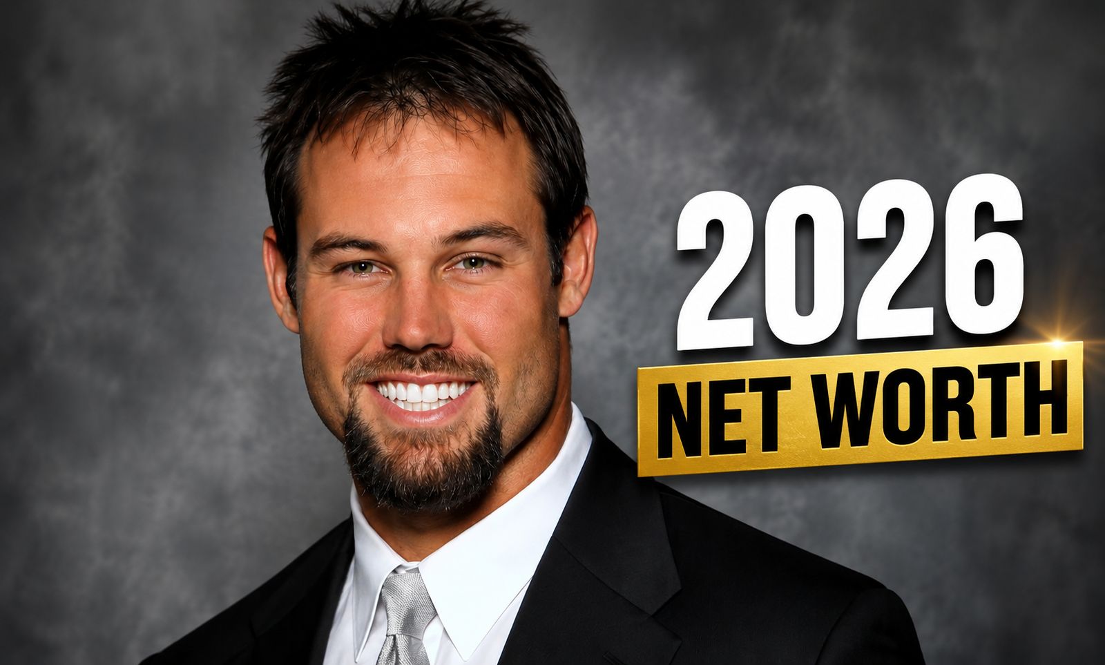 Mike Alstott Biography 2026: former Tampa Bay Buccaneers fullback Mike Alstott smiling in his NFL jersey for an article about his career, net worth, and football legacy.