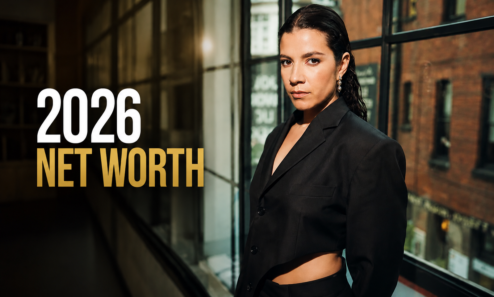 Quelin Sepulveda Net Worth 2026: Amazing Career & Wealth – Professional portrait of actress Quelin Sepulveda in a white off-shoulder top, highlighting her rising Hollywood career and estimated 2026 net worth.