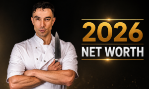 Cedrik Lorenzen posing as a culinary creator in a professional food-focused setting
